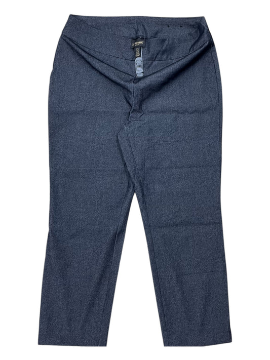 Pants Cropped By Chicos In Blue, Size:10