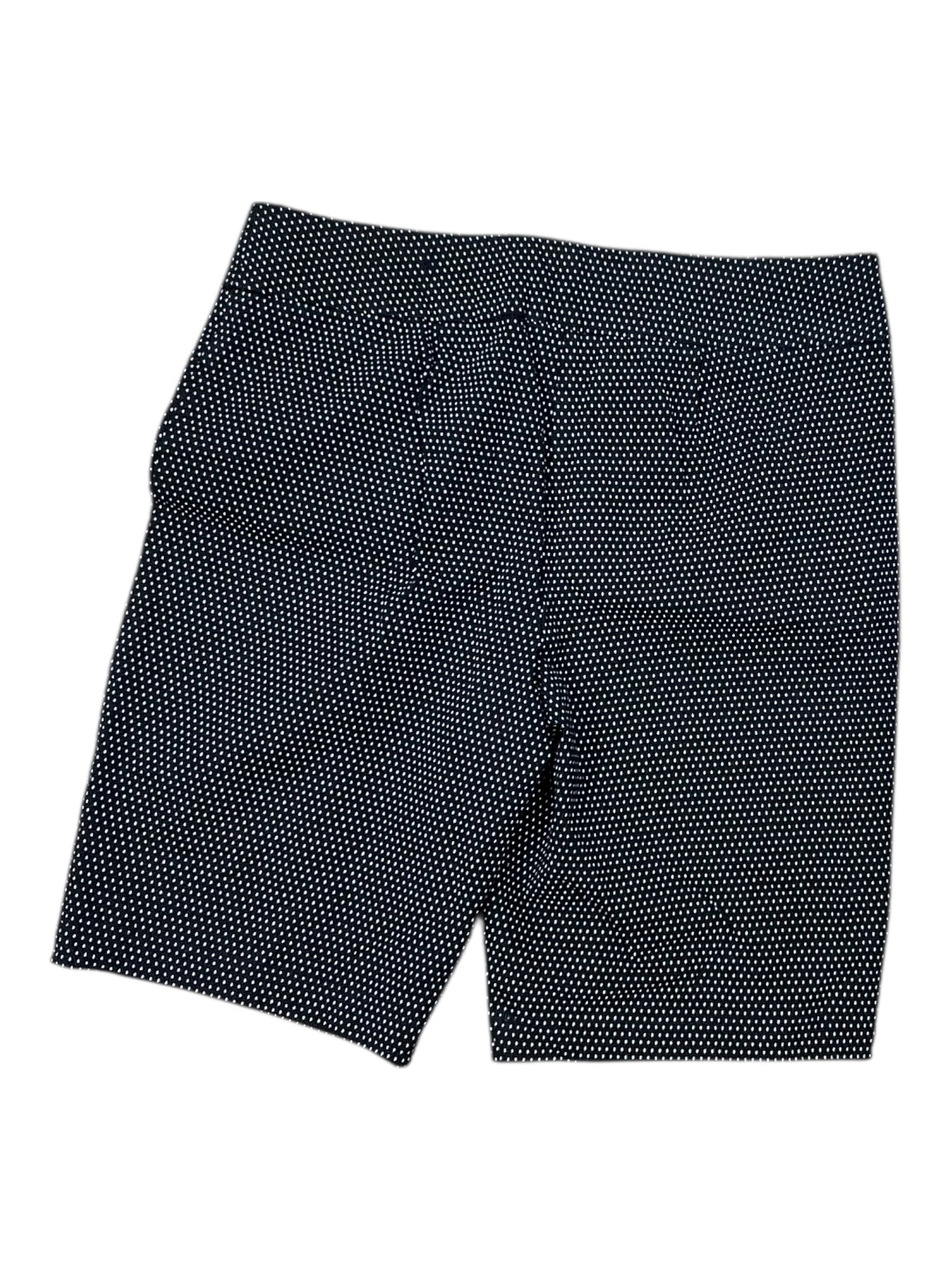 Shorts By Chicos In Black & White, Size:M