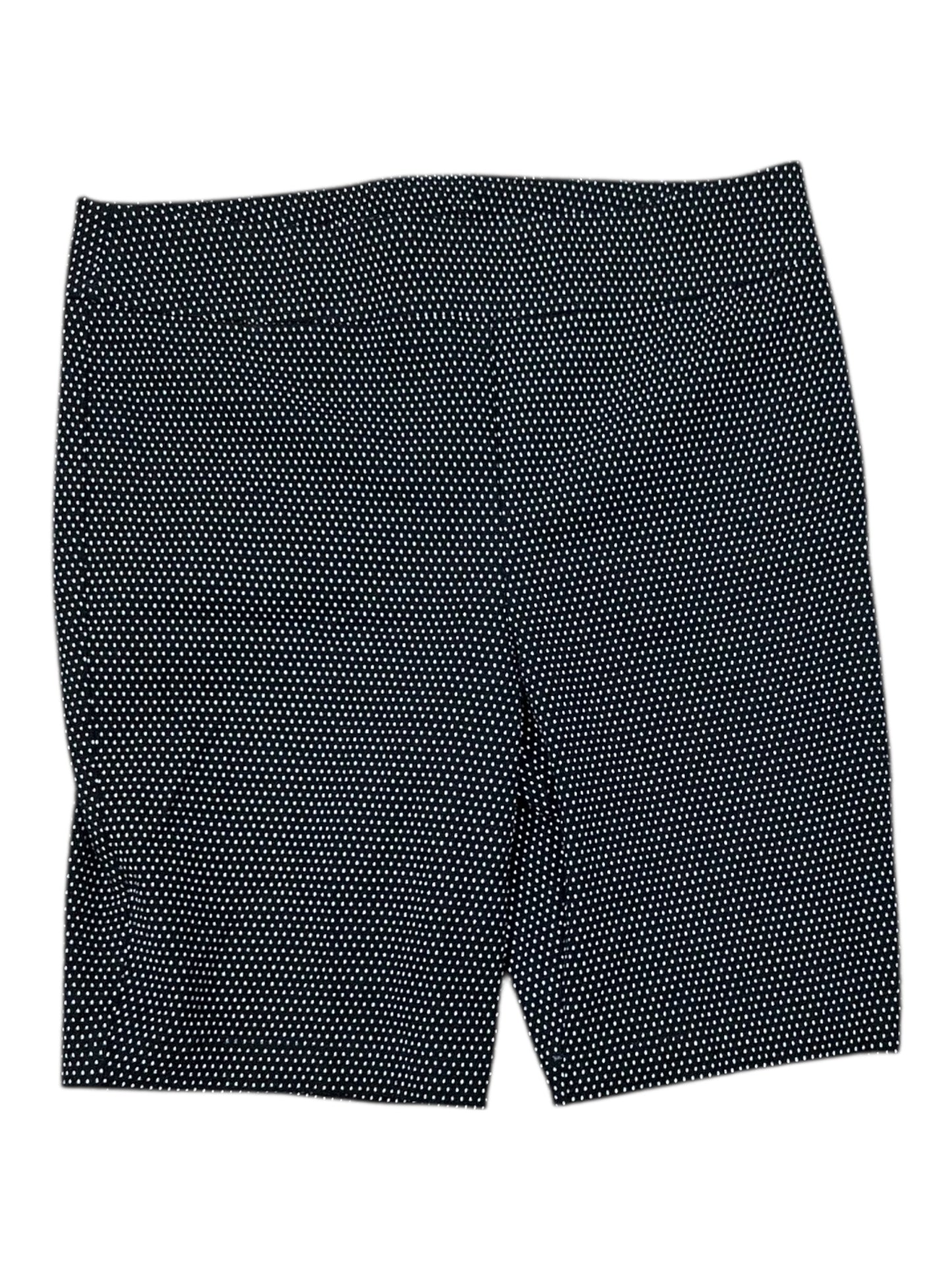 Shorts By Chicos In Black & White, Size:M