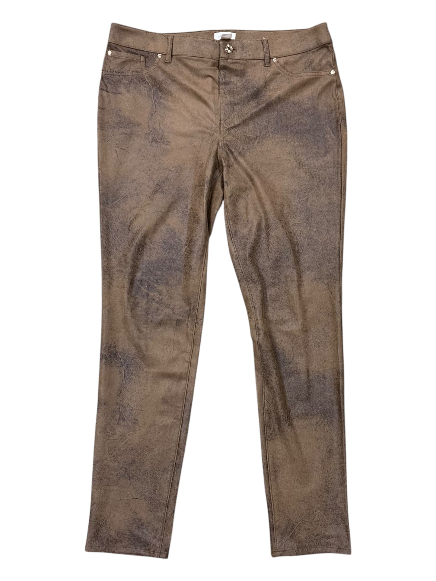Pants Chinos & Khakis By Chicos In Brown, Size:10