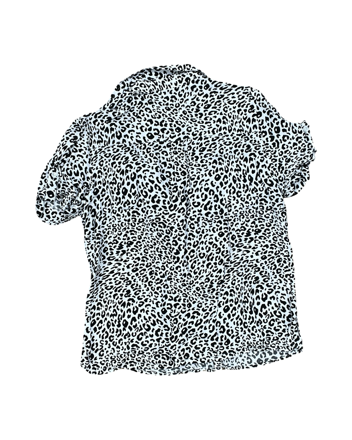 Blouse Ss By Tribal In Black & White, Size:M
