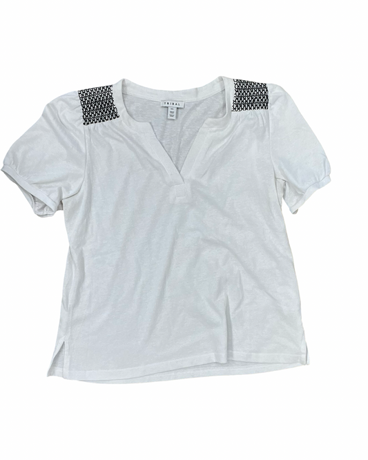 Top Ss By Tribal In White, Size:L
