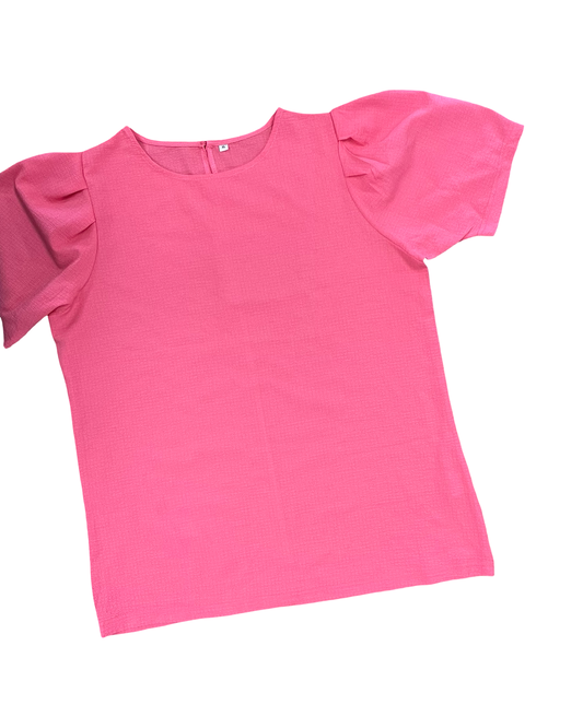 Top Ss By Clothes Mentor In Pink, Size:Xl