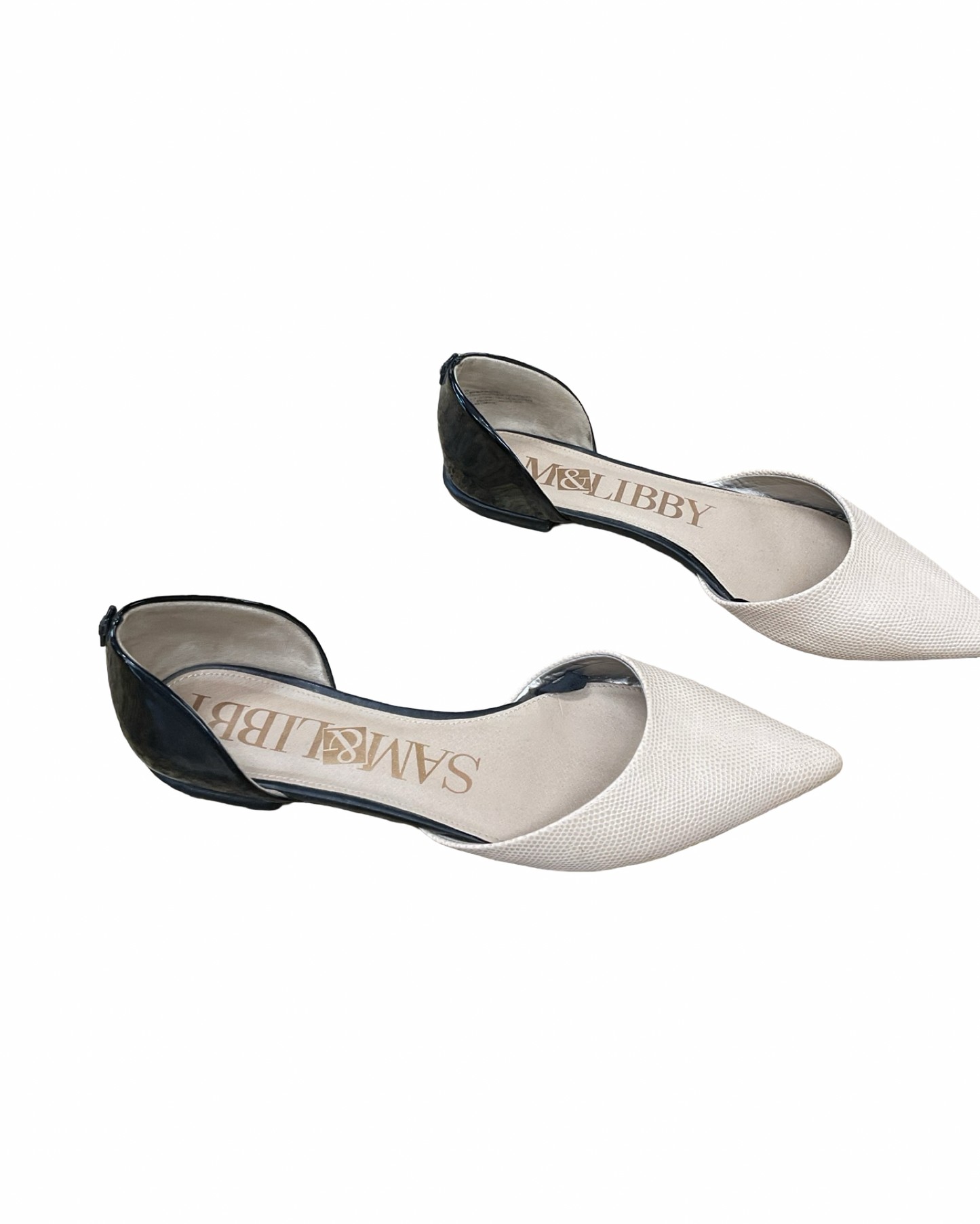 Shoes Flats By Sam And Libby In Black & Tan, Size:9.5