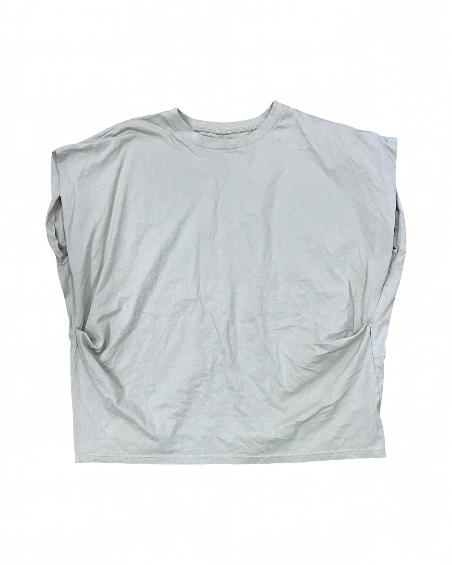 Top Ss By Clothes Mentor In Tan, Size:L