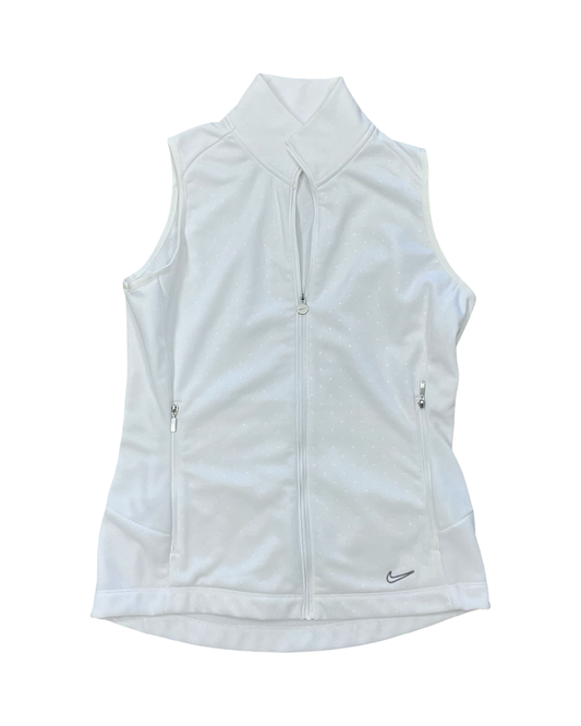 Vest Other By Nike In White, Size:M