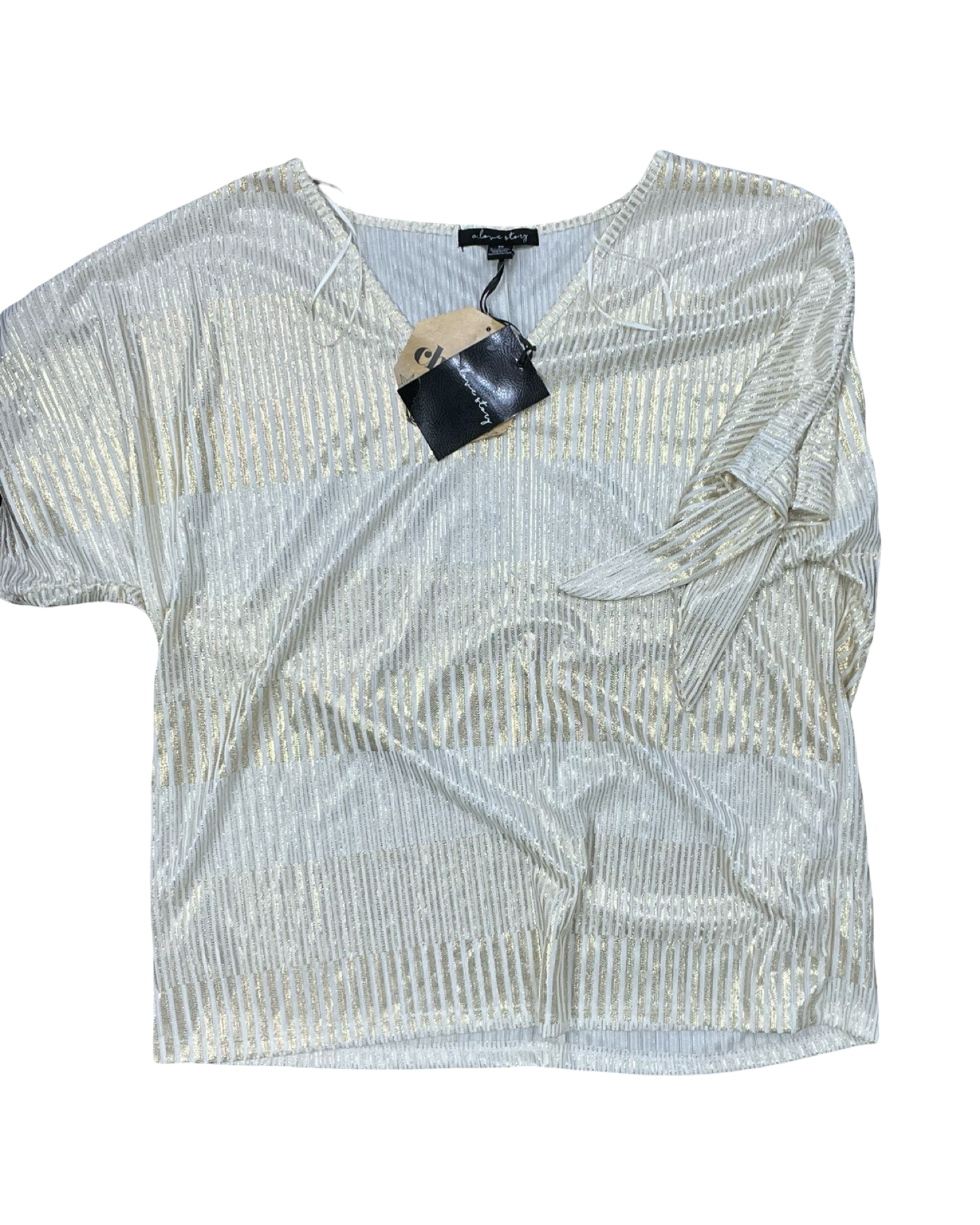 Top Ss By A Love Story In Cream, Size:3X