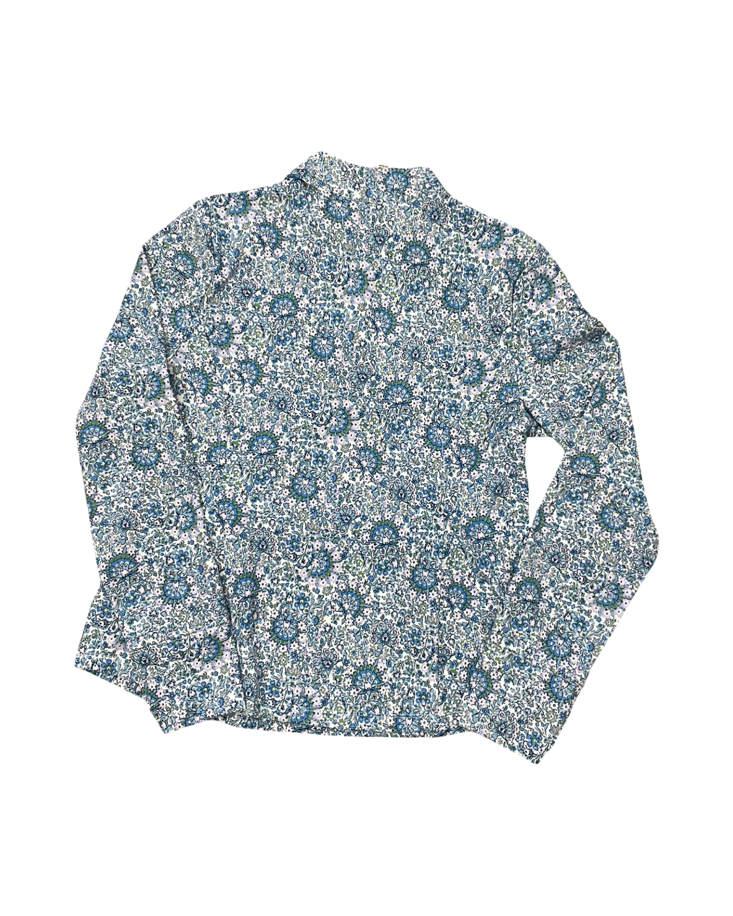 Top Ls By Laura Ashley In Blue & Purple, Size:Xl