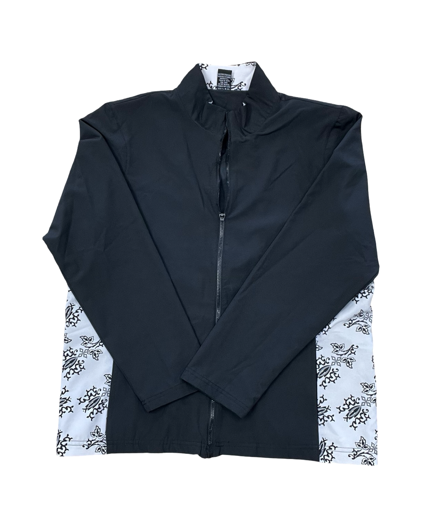 Jacket Other By Clothes Mentor In Black & Grey, Size:M