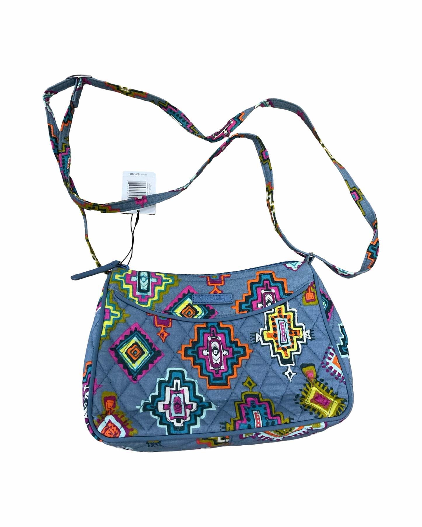 Crossbody By Vera Bradley In Blue, Size:Small