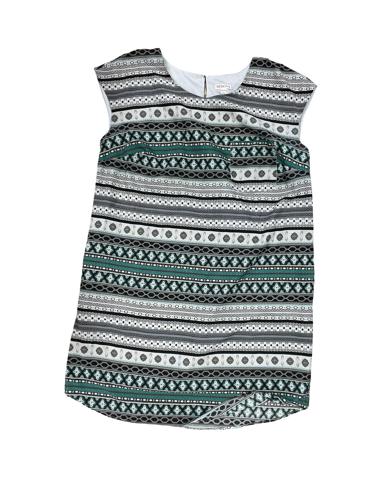 Dress Work By Merona In Multi, Size:1X
