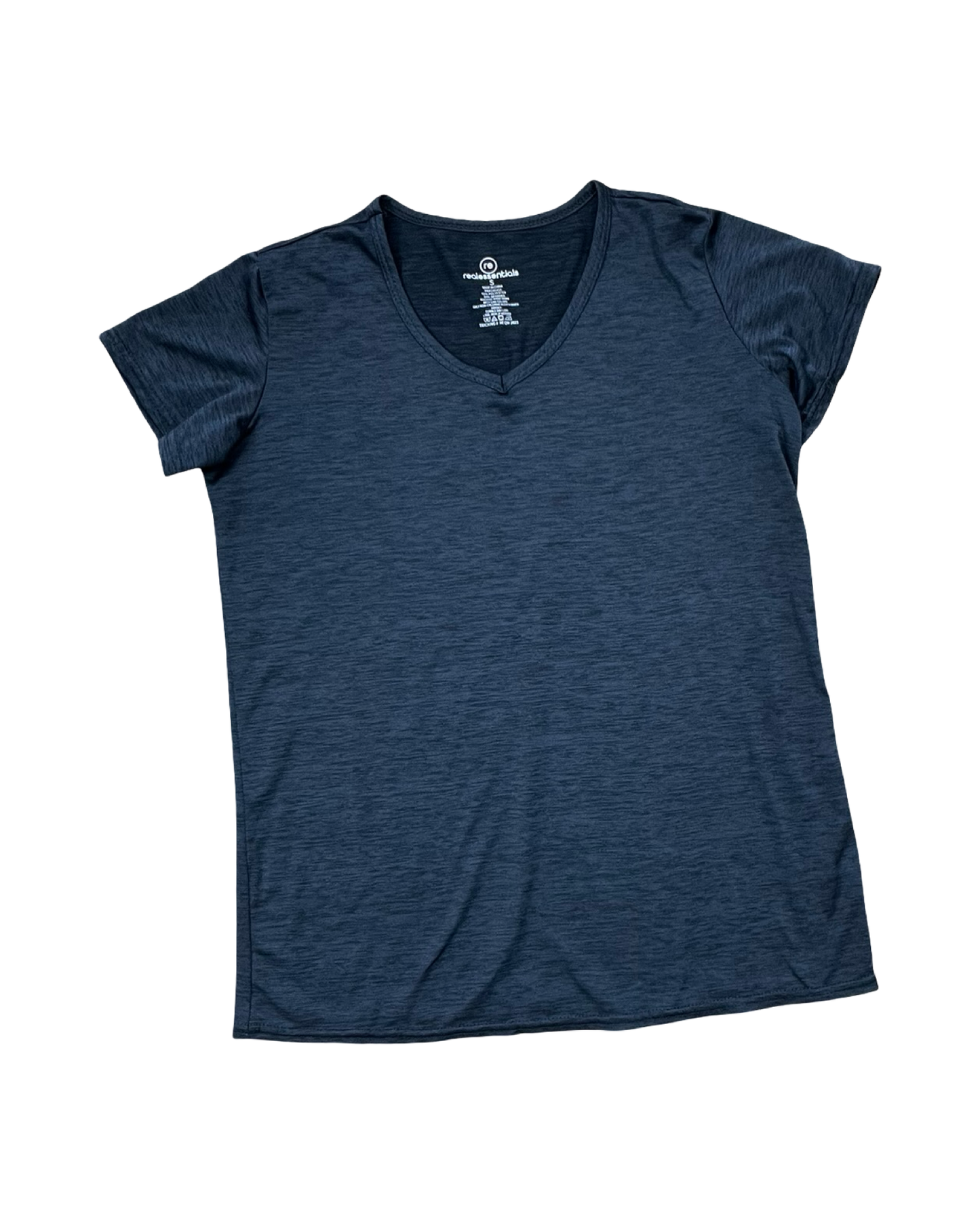 Athletic Top Ss By Clothes Mentor In Grey, Size:S