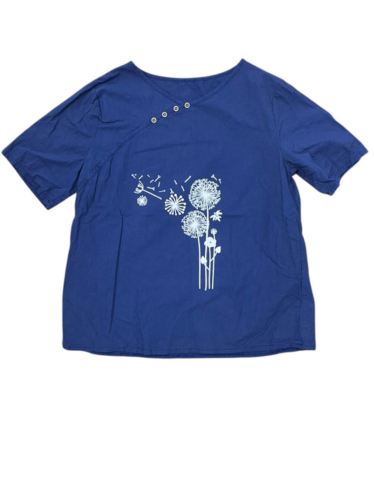 Top Ss By Clothes Mentor In Blue, Size:2X