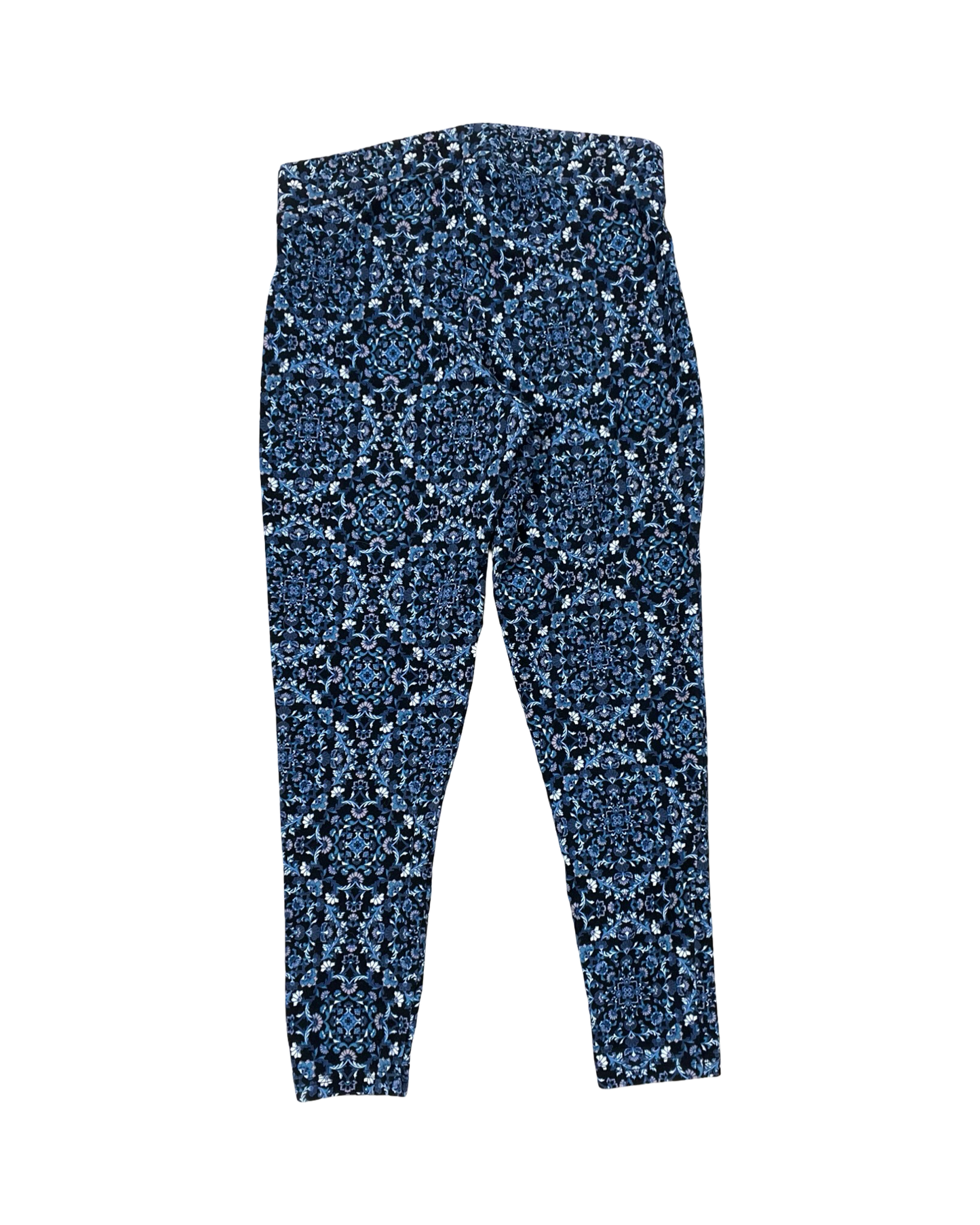 Pants Leggings By Torrid In Black & Blue, Size:Xl