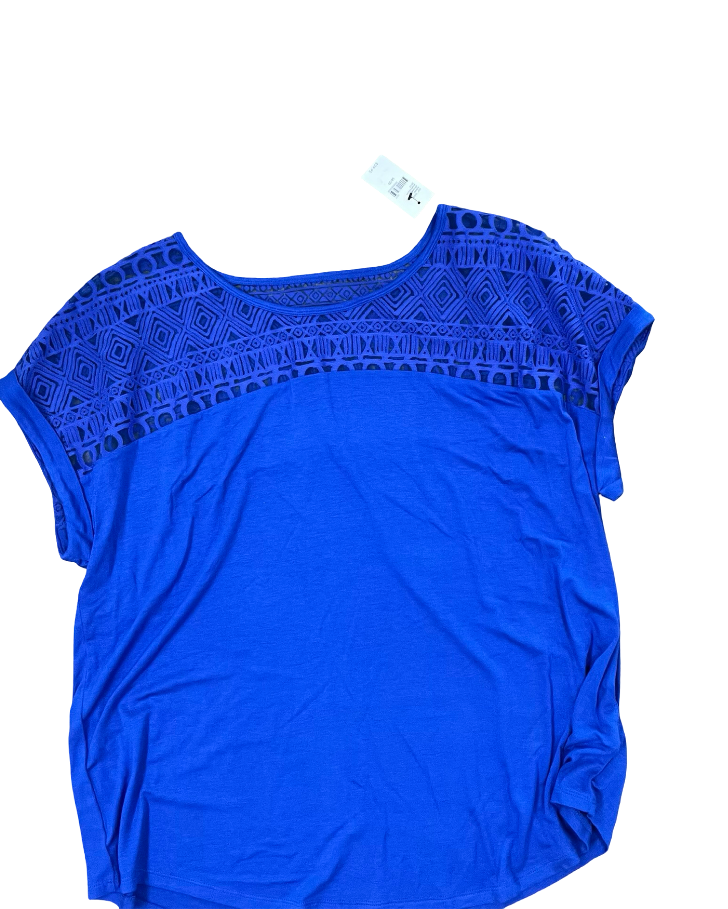 Top Ss By Lane Bryant In Blue, Size:2X
