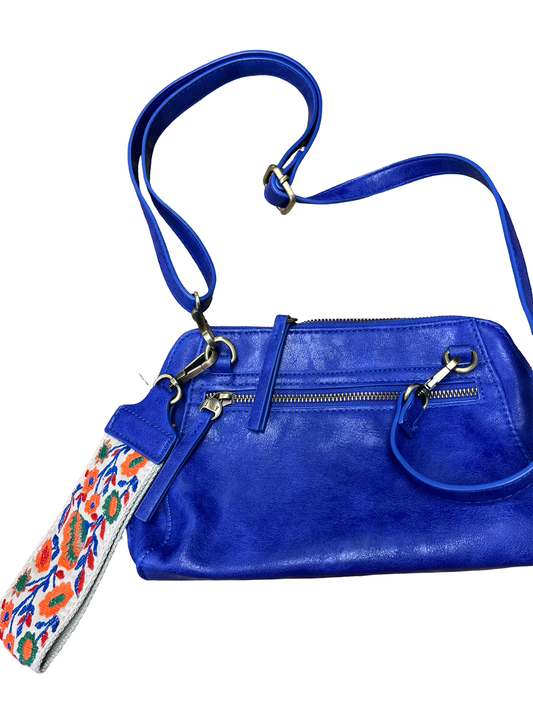 Crossbody By Joy Susan In Blue, Size:Medium