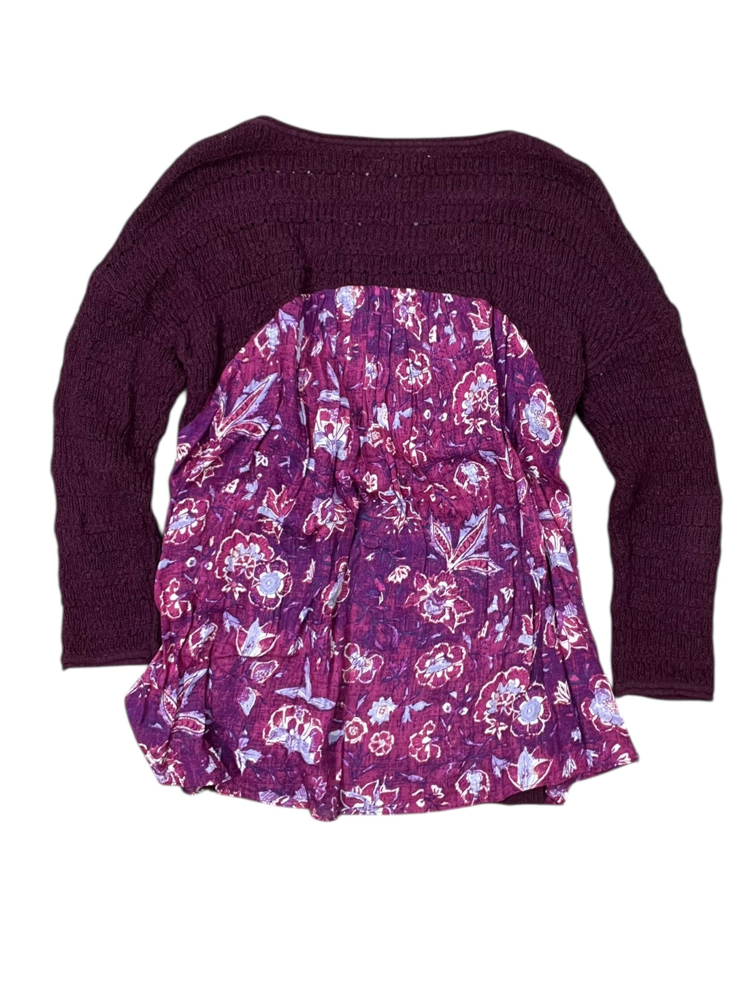 Top Ls By Lucky Brand In Maroon, Size:S