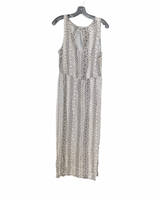 Dress Casual Maxi By Tribal In Black & Tan, Size:L