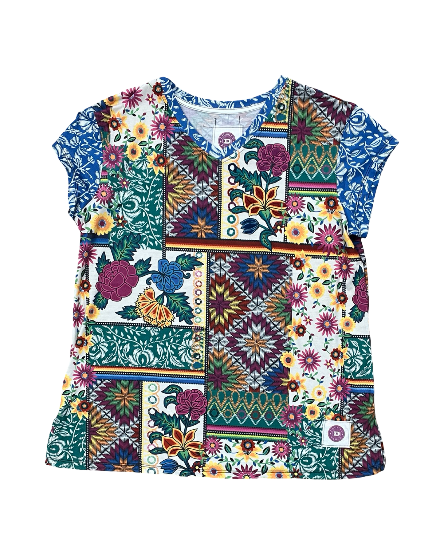 Top Ss By Double D Ranch In Multi, Size:L