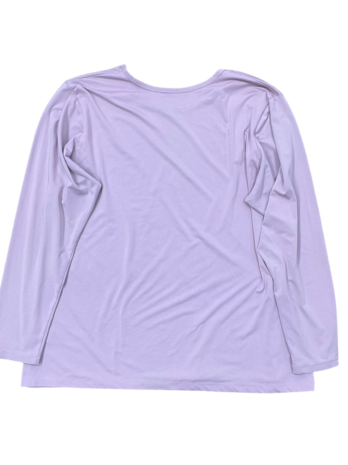 Top Ls By J. Jill In Purple, Size:4X