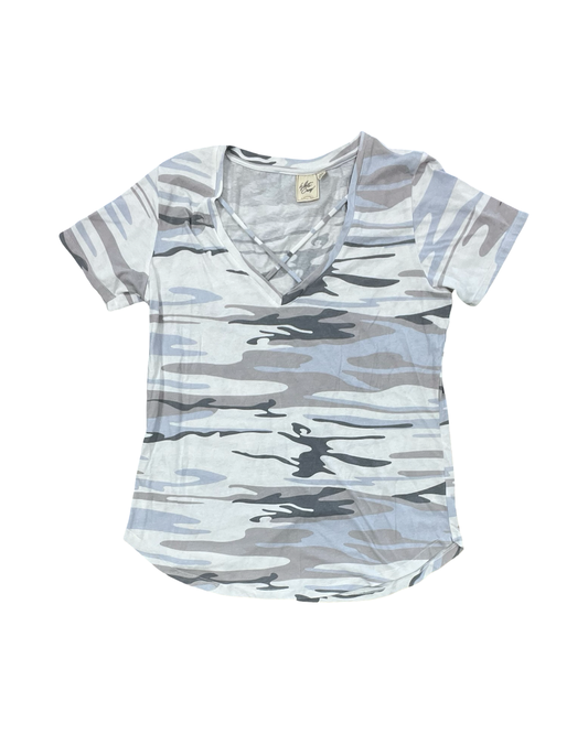 Top Ss By White Crow In Blue & White, Size:M