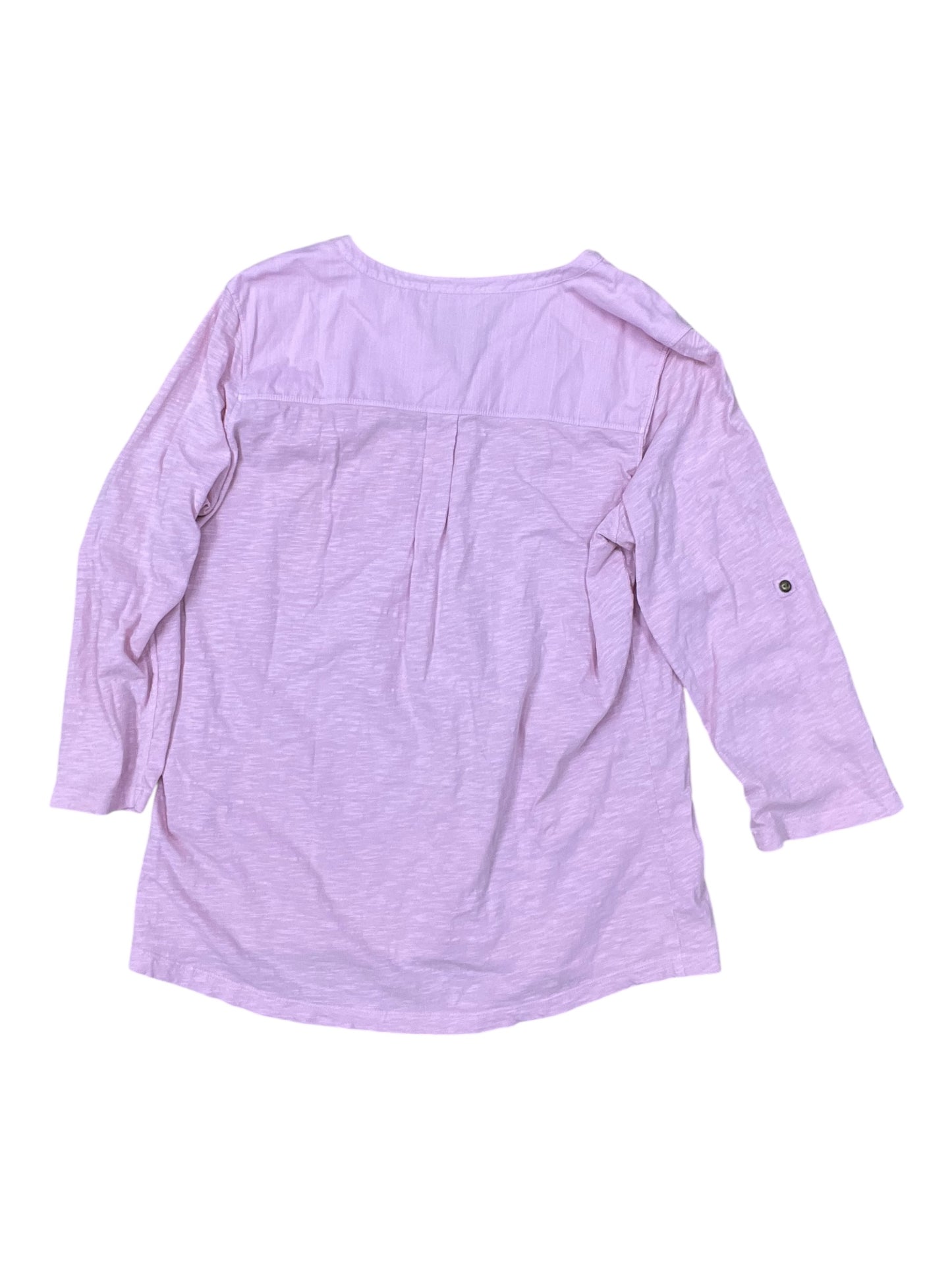 Top Ls By L.L. Bean In Pink, Size:L