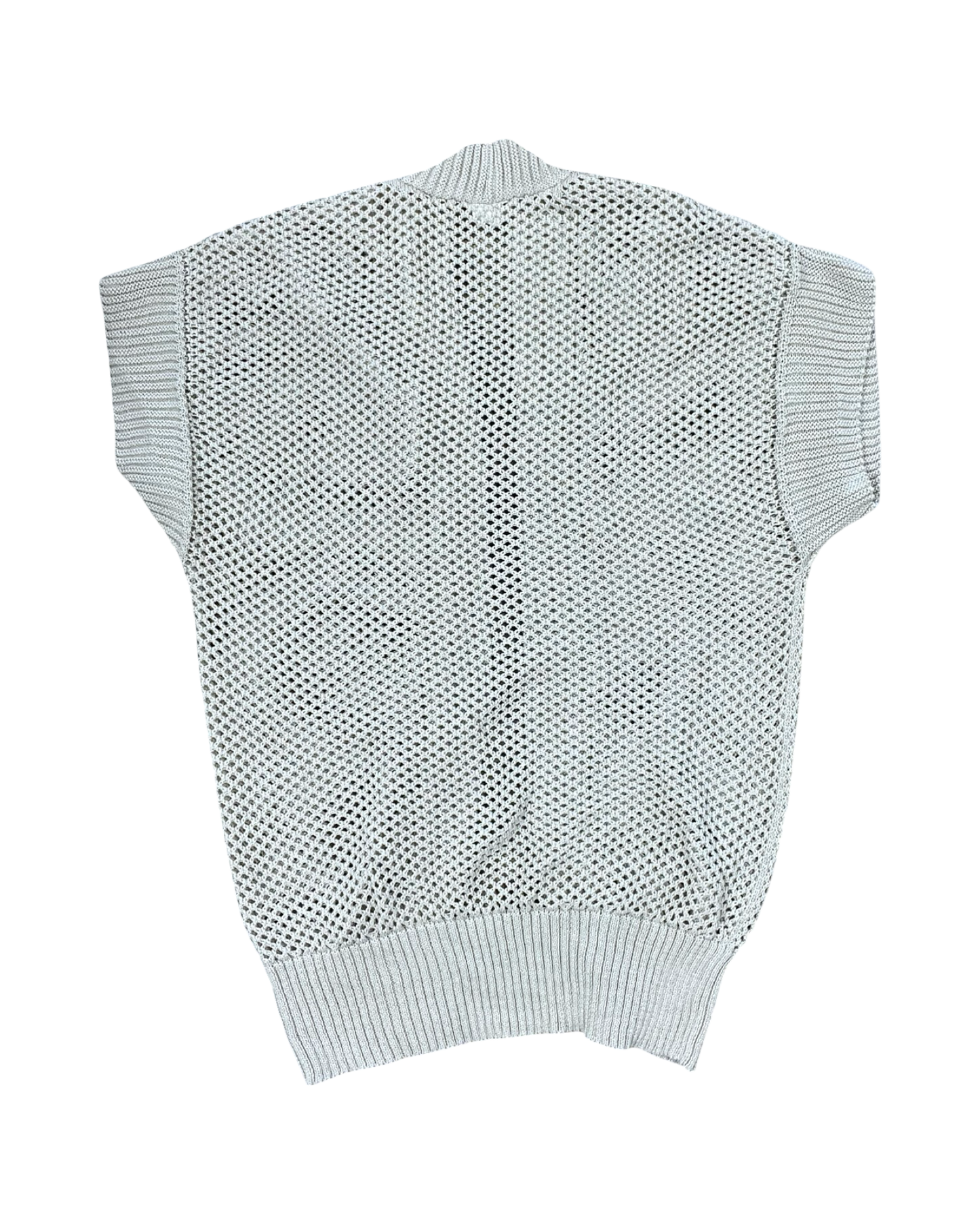 Cardigan By Clothes Mentor In Cream, Size:L
