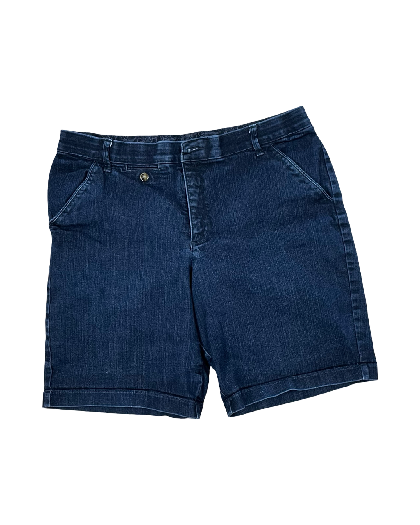 Shorts By Lee In Blue Denim, Size:16