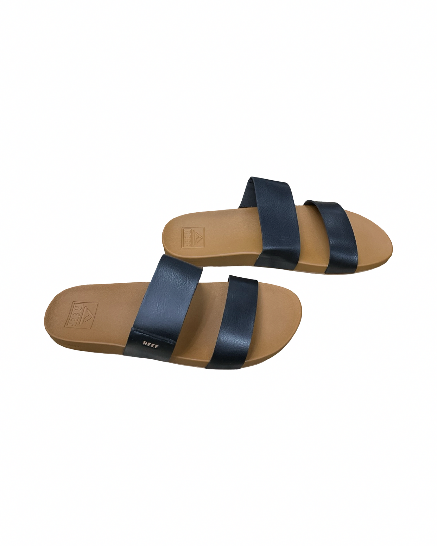 Sandals Flats By Reef In Black, Size:8