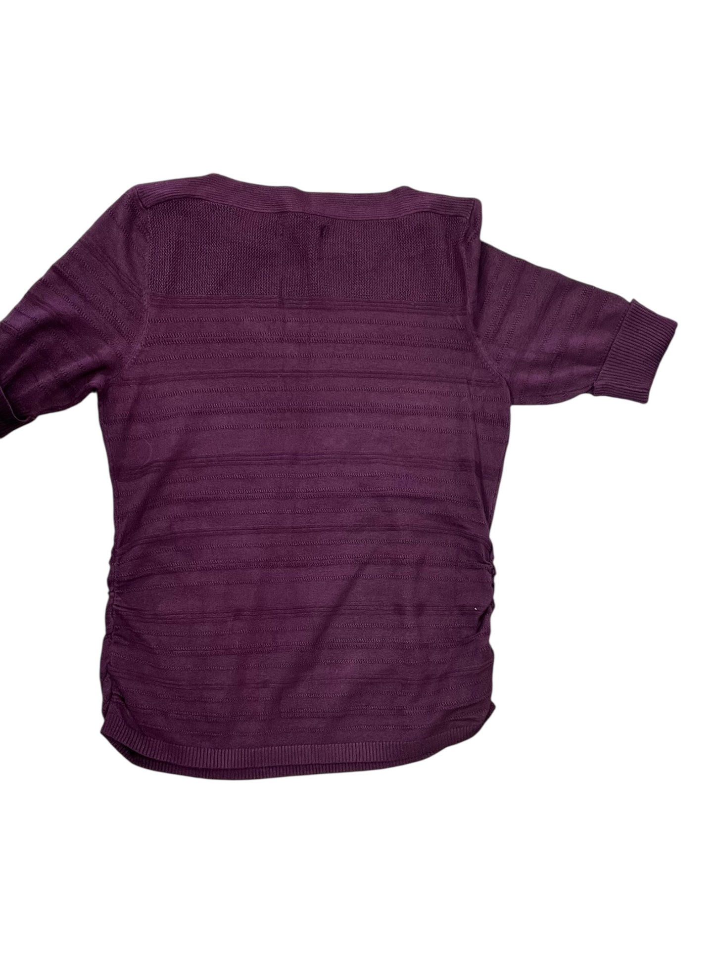 Top 3/4 Sleeve By Apt 9 In Purple, Size:L