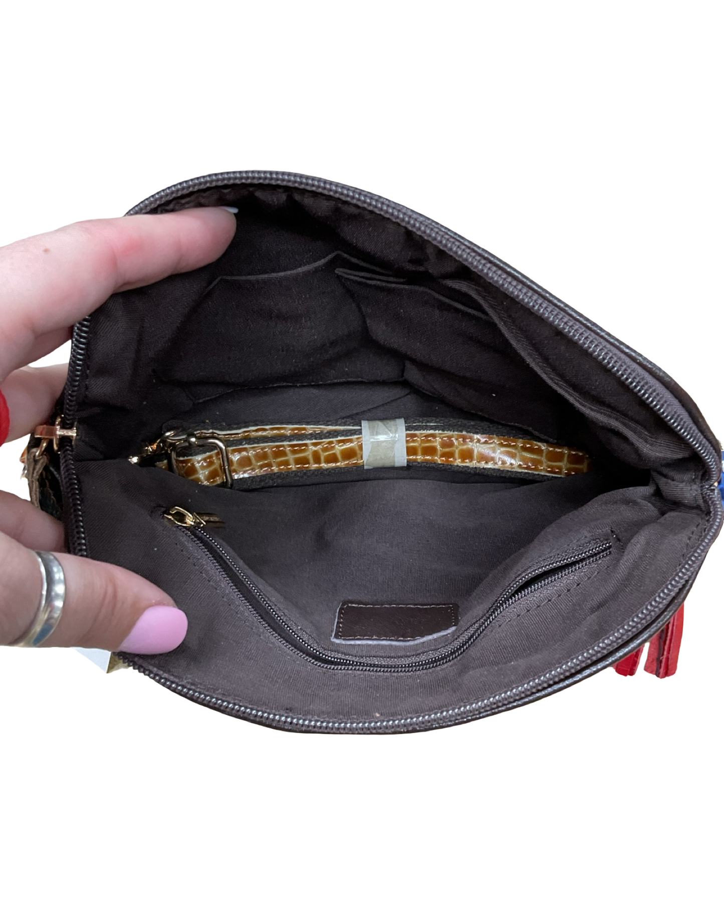 Crossbody By Clothes Mentor In Multi, Size:Small