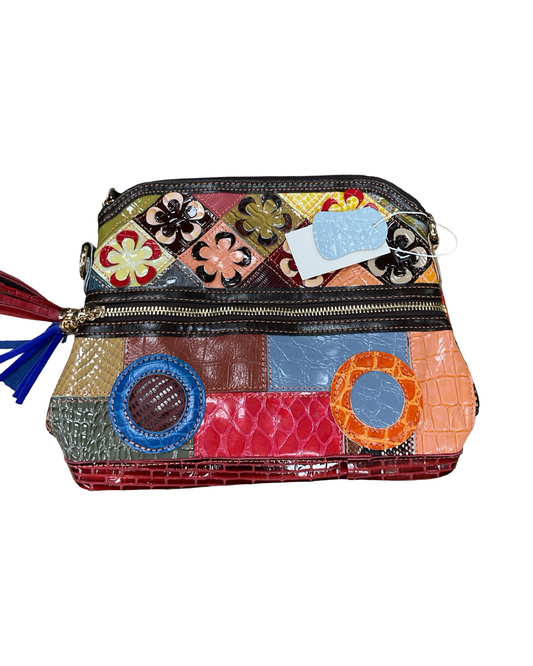 Crossbody By Clothes Mentor In Multi, Size:Small