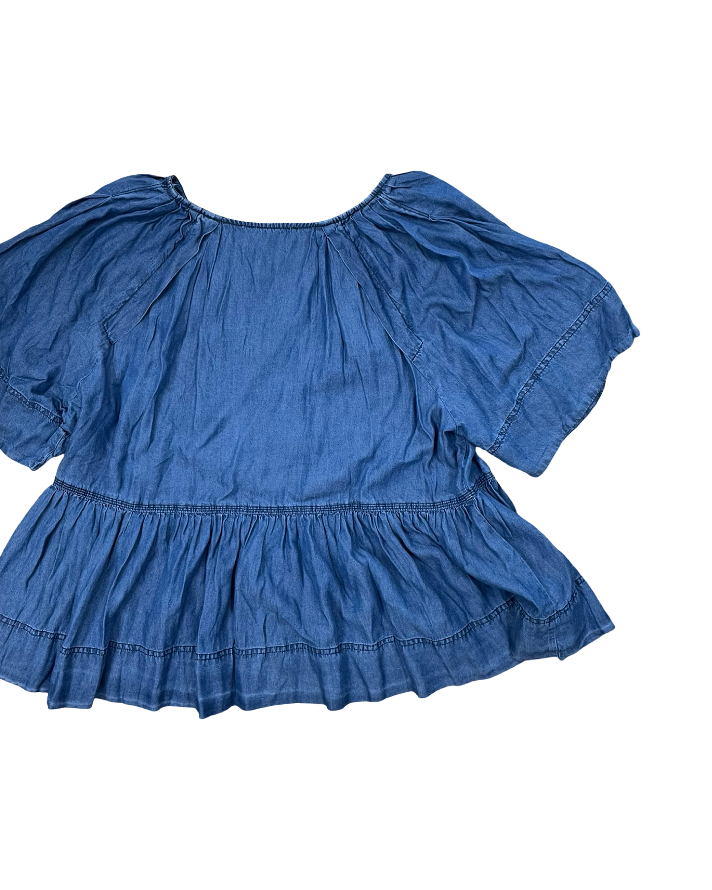 Top Ss By Clothes Mentor In Blue, Size:Xl