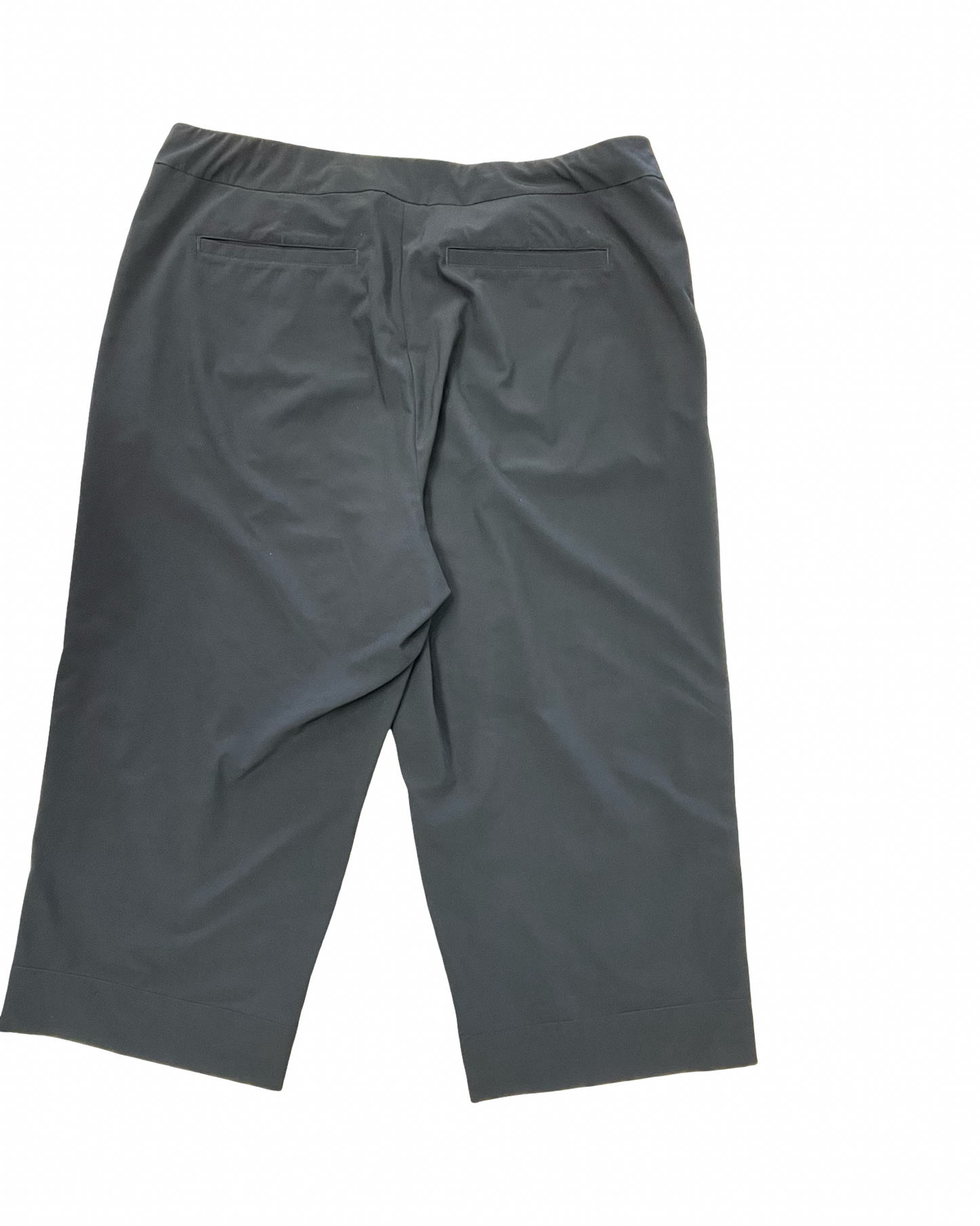 Pants Cropped By Chicos In Black, Size:Xl