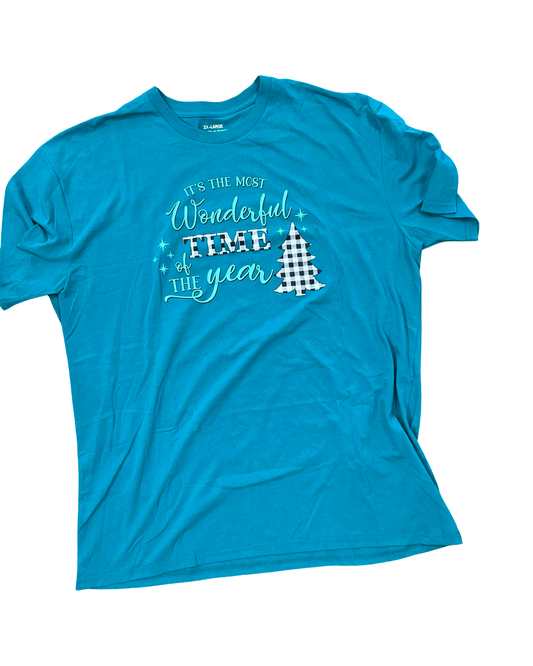 Top Ss By Clothes Mentor In Teal, Size:2X