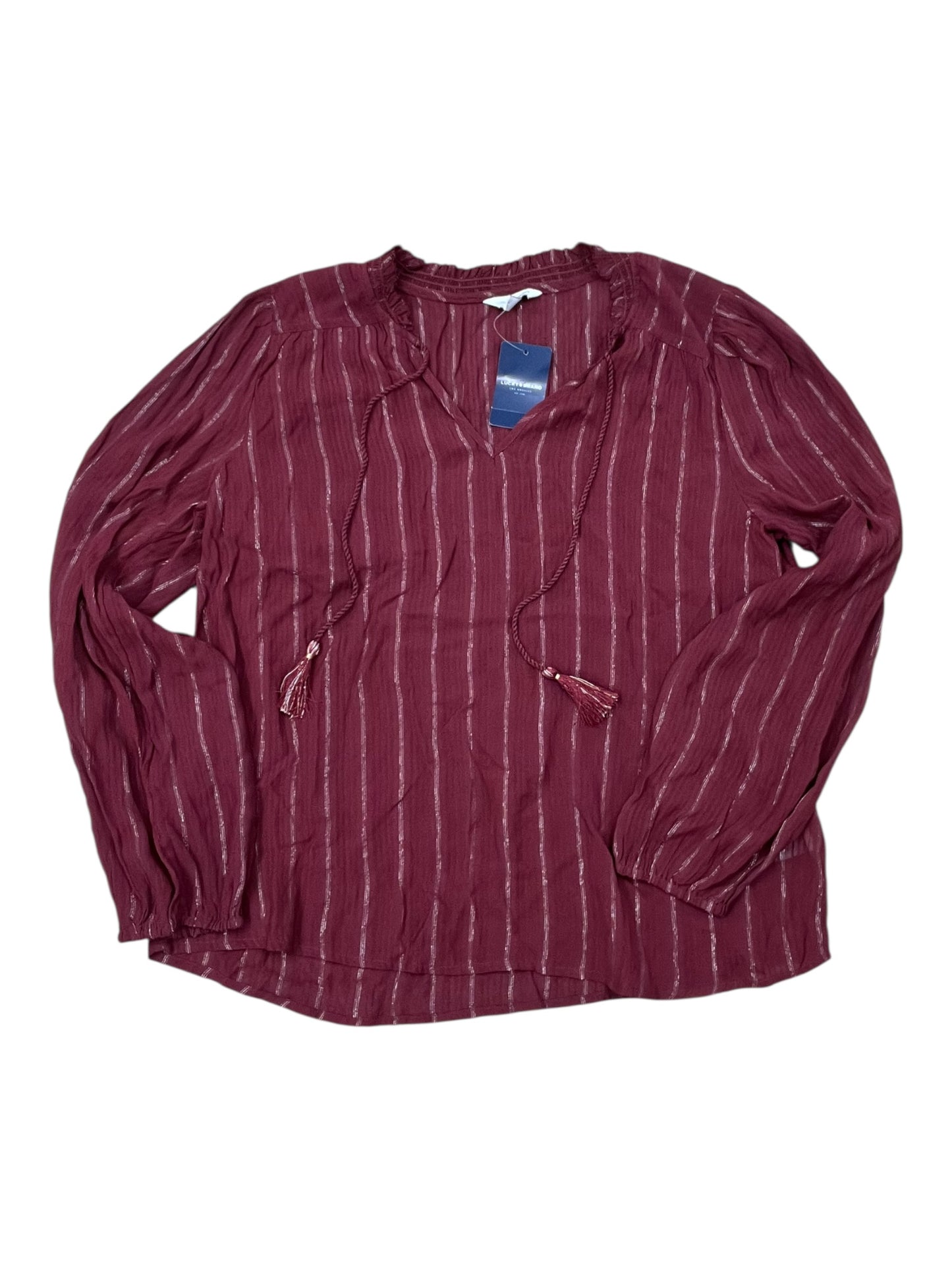 Top Ls By Lucky Brand In Purple, Size:M