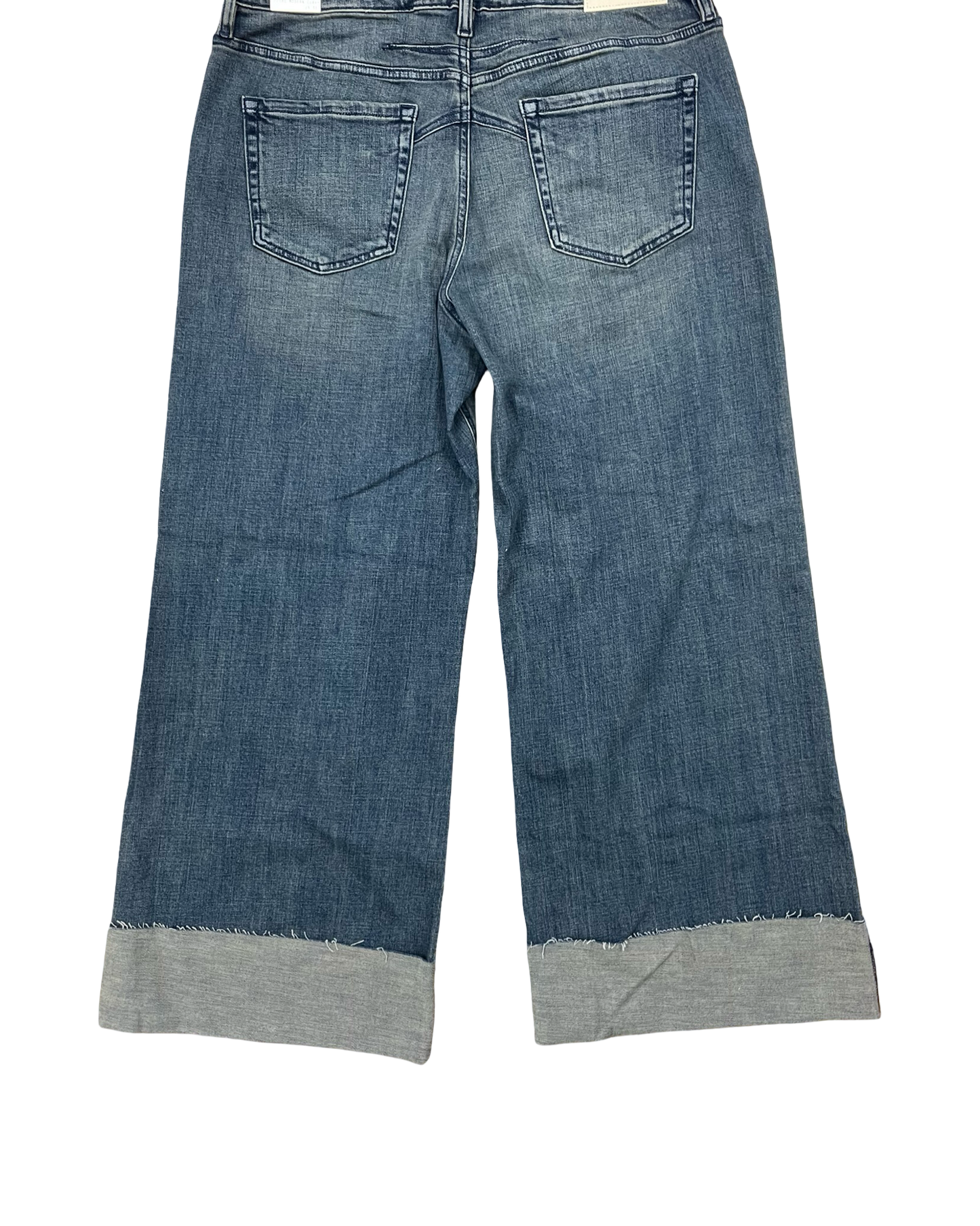 Jeans Wide Leg By Clothes Mentor In Blue Denim, Size:12