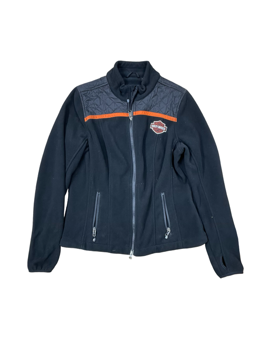 Jacket Fleece By Harley Davidson In Black, Size:L