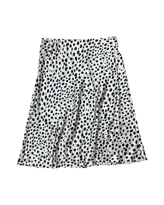 Skirt Midi By Serra In Black & Cream, Size:L
