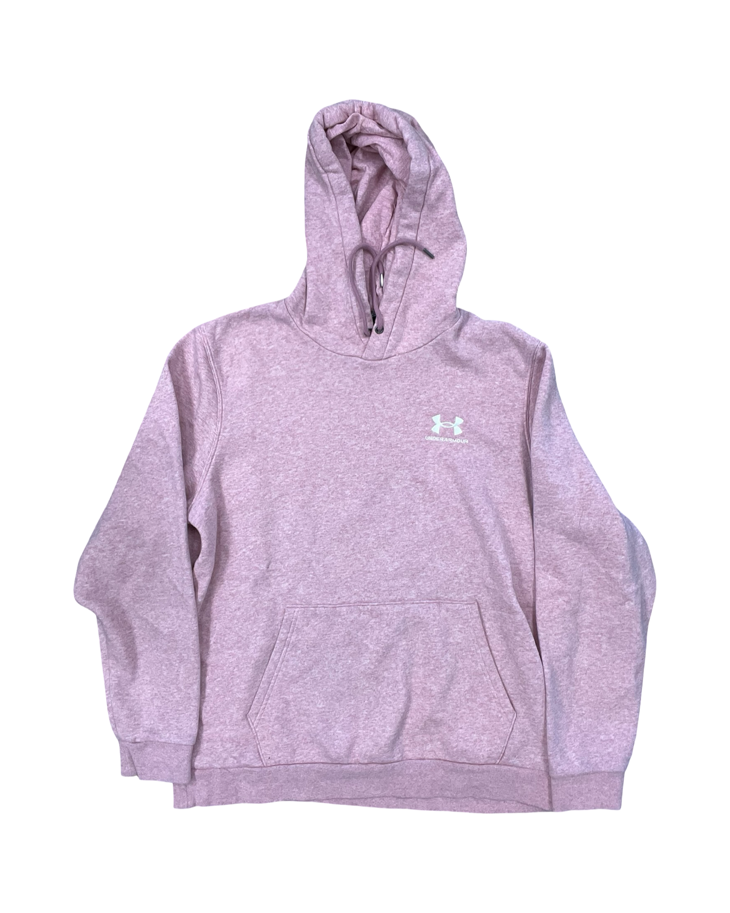 Athletic Sweatshirt Hoodie By Under Armour In Pink, Size:L