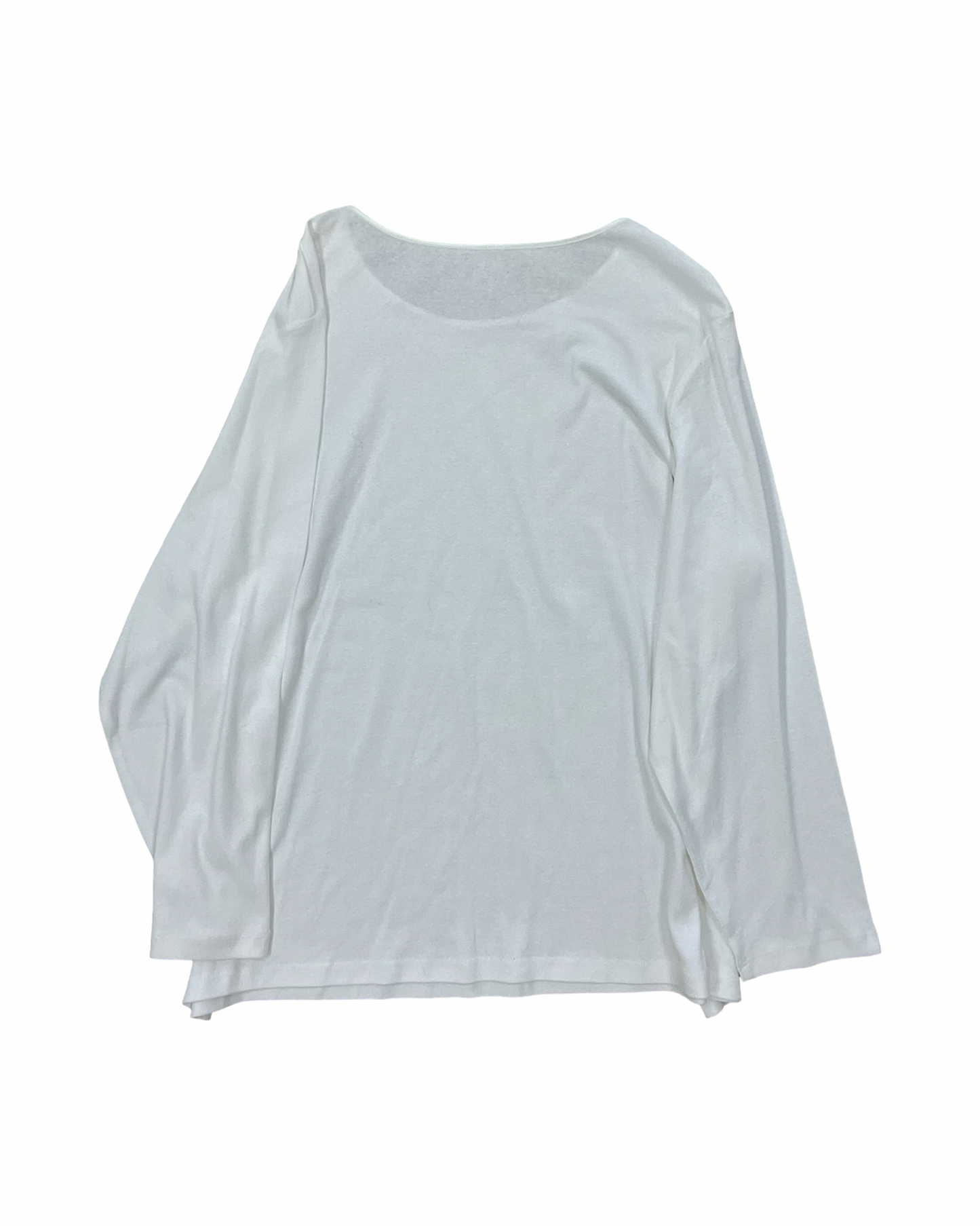 Top Ls Basic By Cj Banks In White, Size:3X
