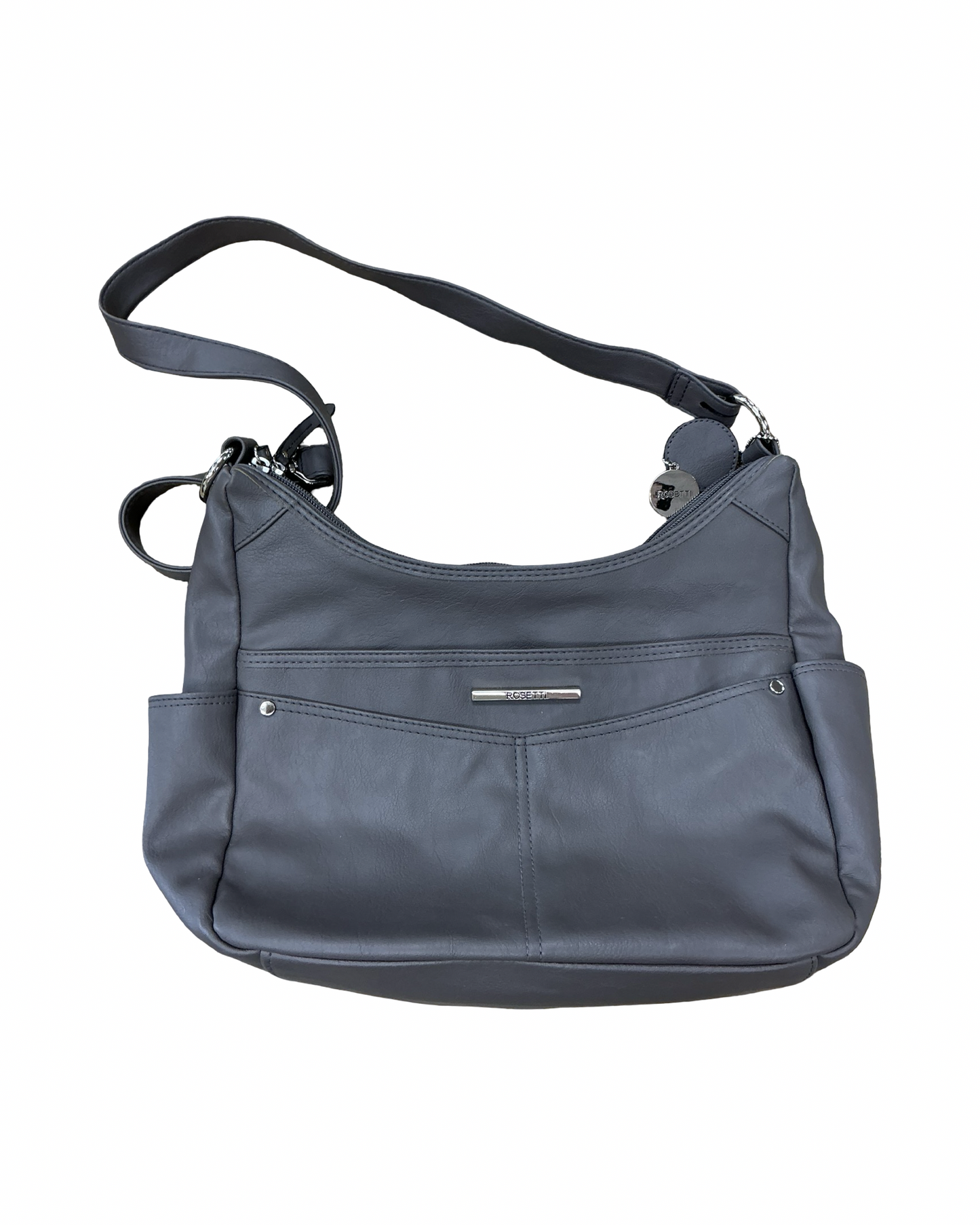 Crossbody By Rosetti In Grey, Size:Medium