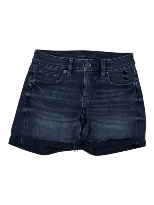 Shorts By American Eagle In Black, Size:0