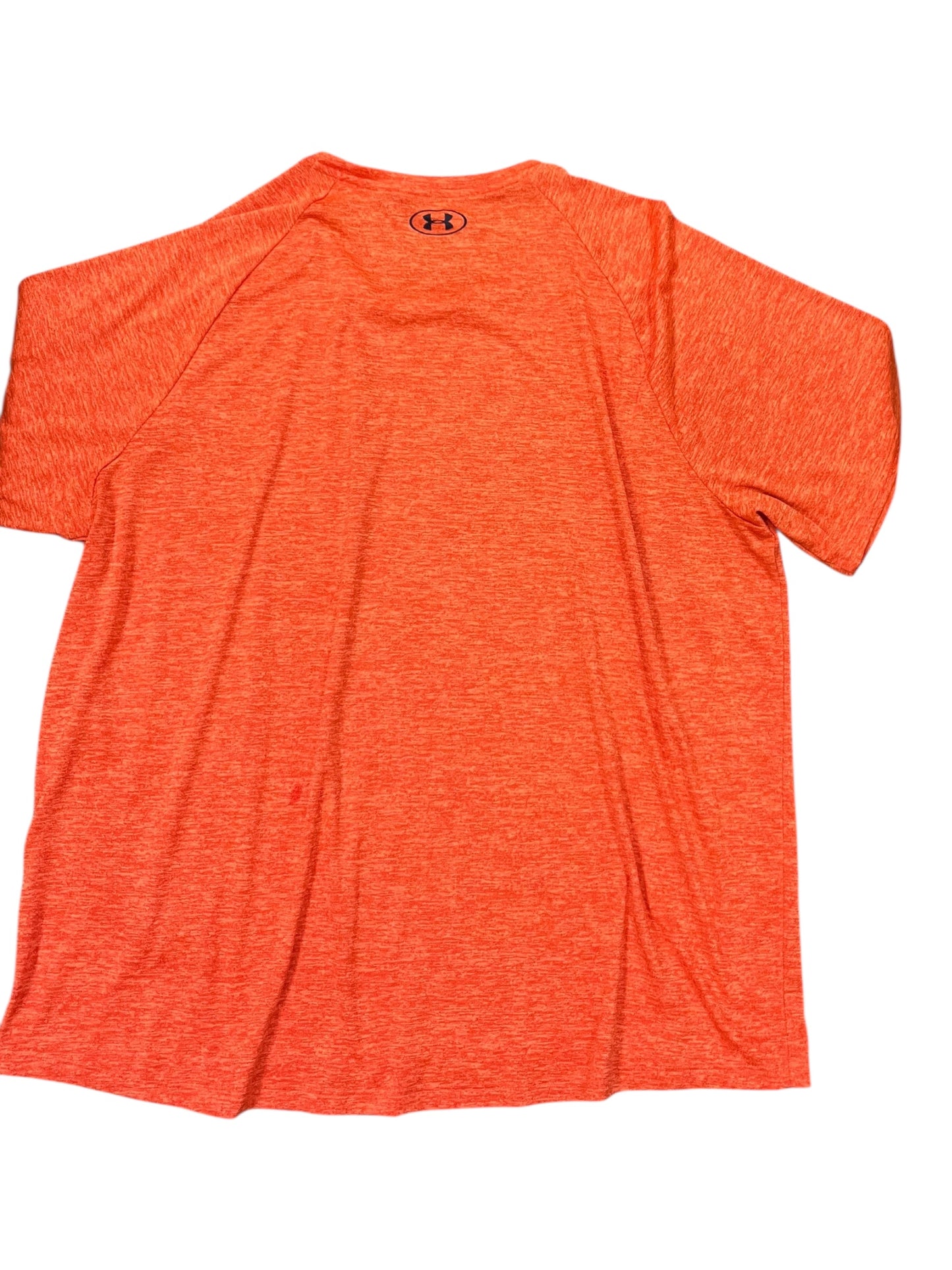 Athletic Top Ss By Under Armour In Orange, Size:3X