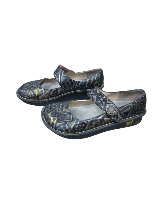 Shoes Heels Platform By Alegria In Black & Brown, Size:10.5