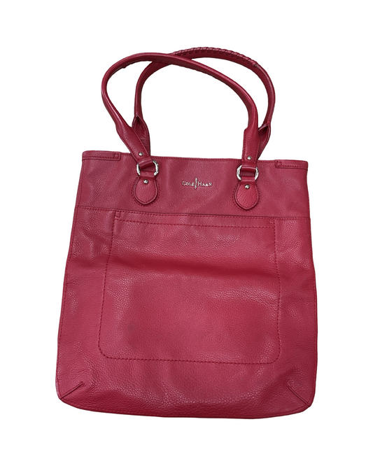 Handbag By Cole-Haan In Red, Size:Large