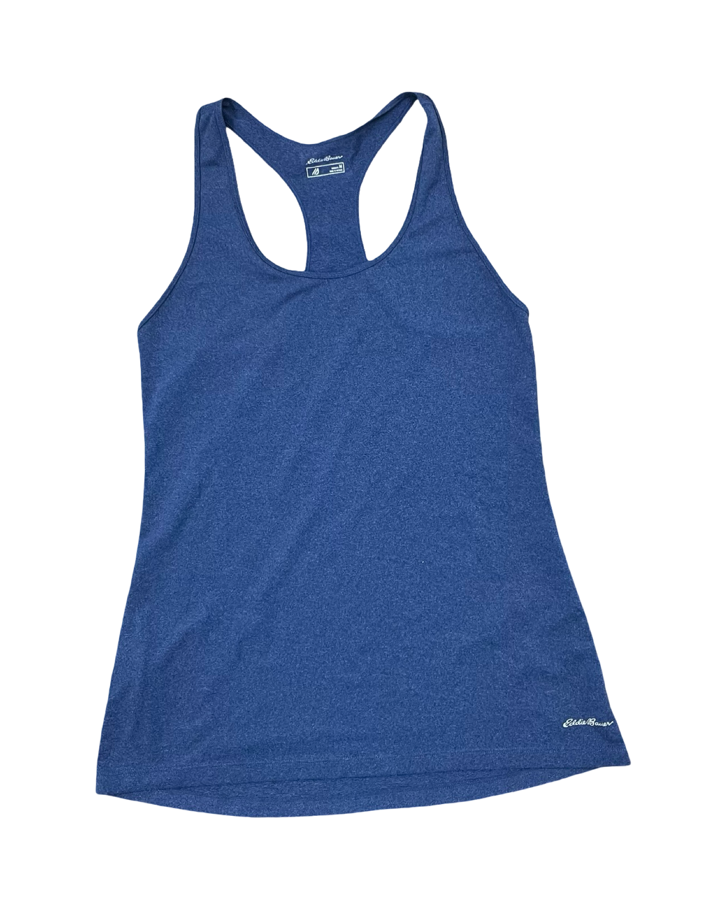 Athletic Tank Top By Eddie Bauer In Blue, Size:M