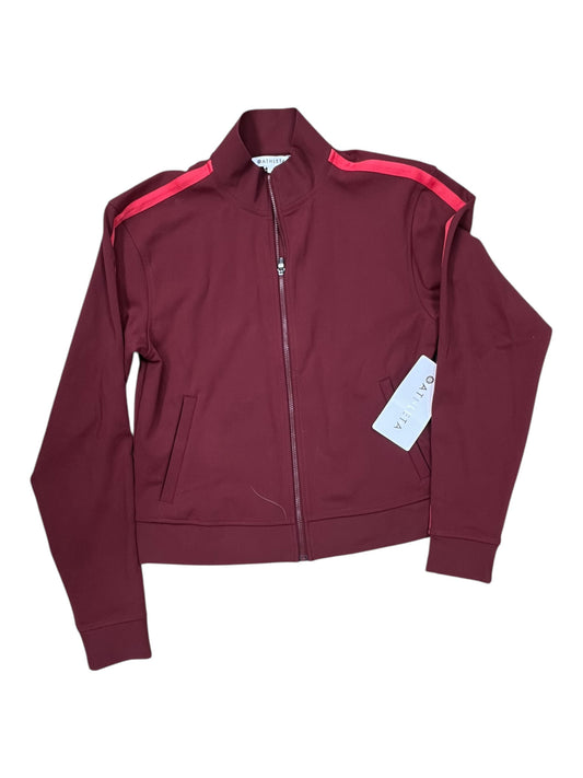 Athletic Jacket By Athleta In Red, Size:S
