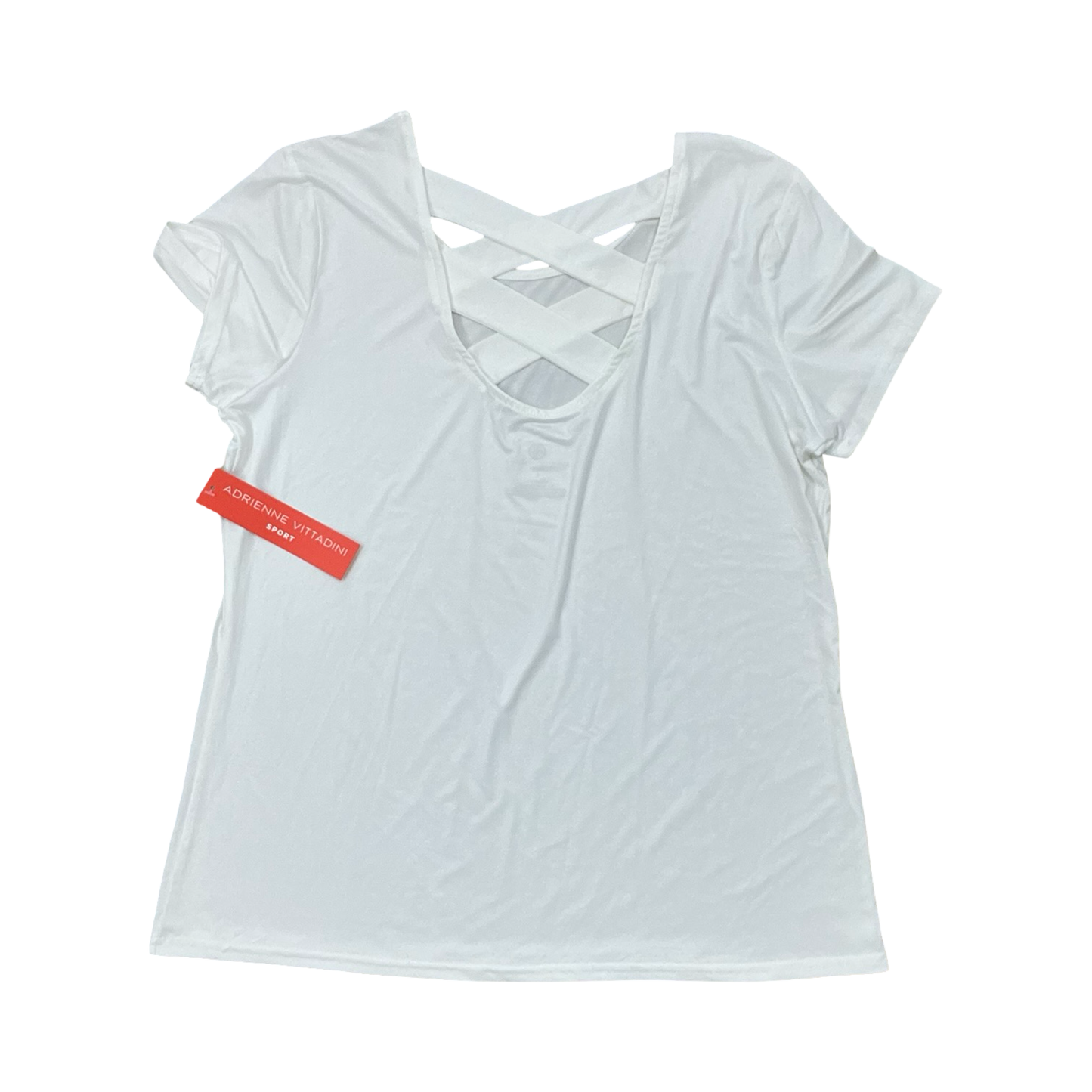 Top Ss By Adrienne Vittadini In White, Size:L