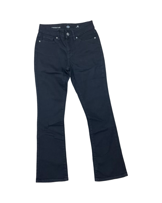 Jeans Boot Cut By St Johns Bay In Black, Size:2P